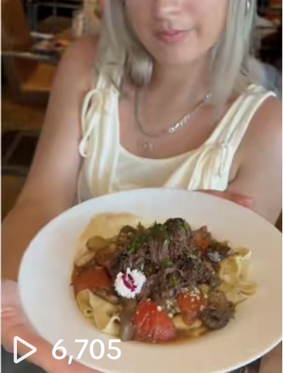 Short rib pappardelle