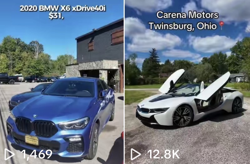 TikTok results for Carena Motors