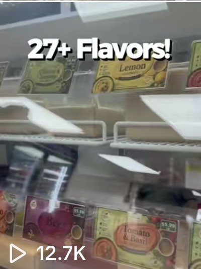 Yummus video — 27+ flavors, 12.7K views