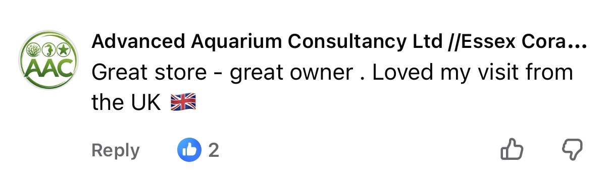 Comment from the UK: Great store - great owner. Loved my visit