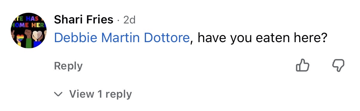 Comment on Vittorio's video