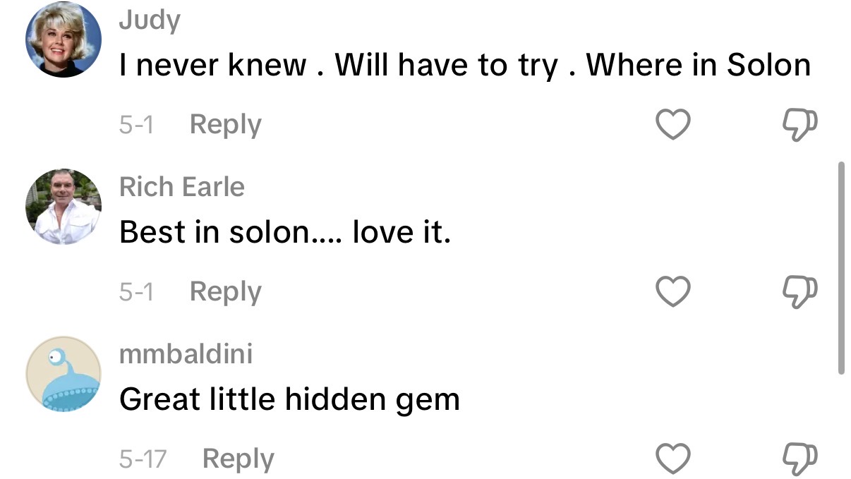 Customer comment on an Elle video
