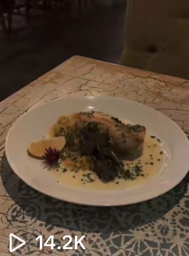 Chicken piccata plate