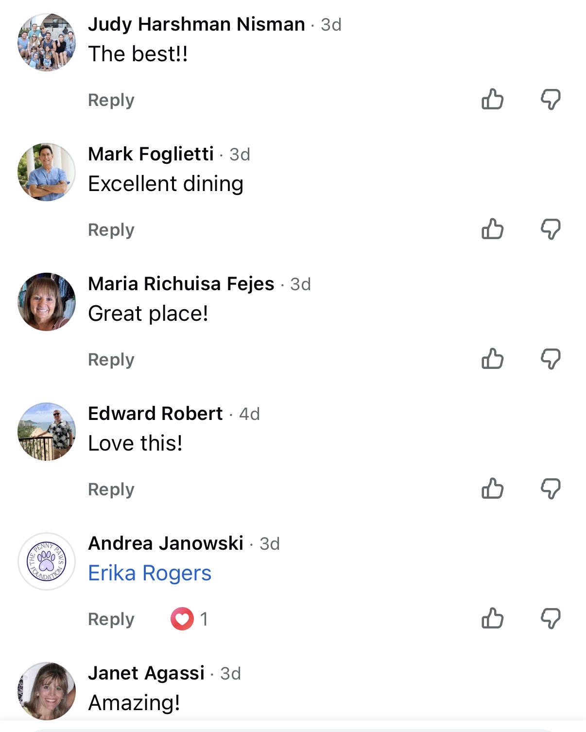 Customer comment on an Elle video