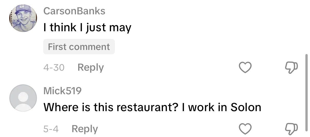 Customer comment on an Elle video