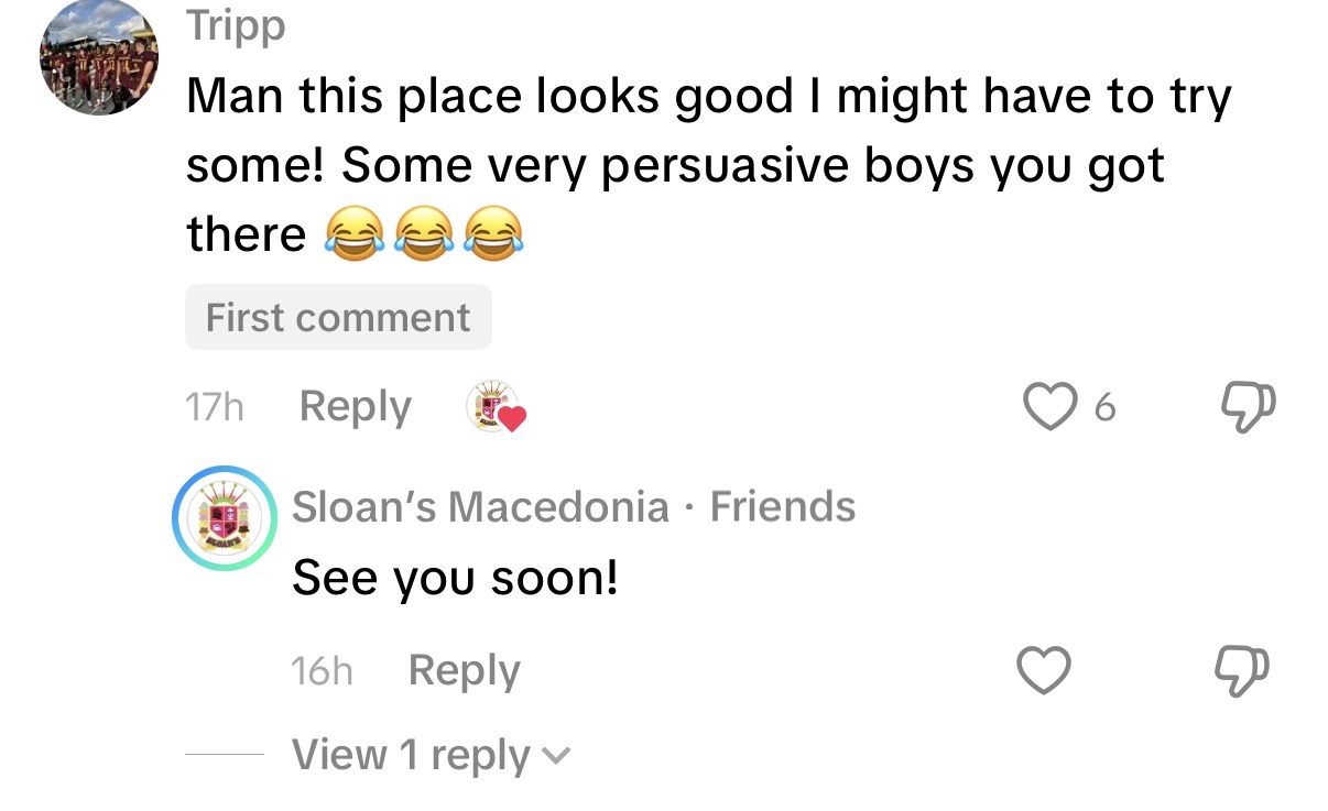 "Some very persuasive boys"