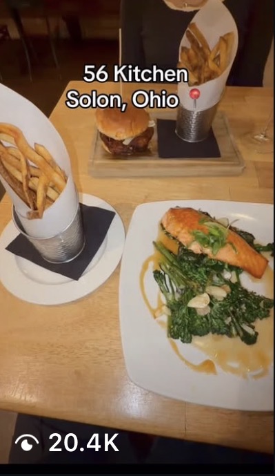 Salmon & fries, Solon